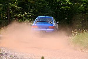 Connor Himes / Aleut Hatfield Subaru Impreza on SS3, Norway Home.