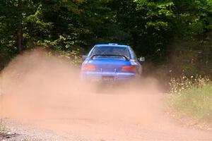 Connor Himes / Aleut Hatfield Subaru Impreza on SS3, Norway Home.