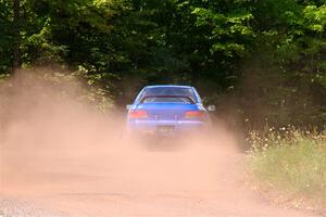 Connor Himes / Aleut Hatfield Subaru Impreza on SS3, Norway Home.