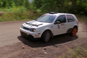 John Gusmano / Josh Remmetter VW GTI on SS3, Norway Home.