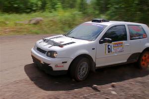 John Gusmano / Josh Remmetter VW GTI on SS3, Norway Home.