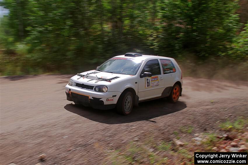 John Gusmano / Josh Remmetter VW GTI on SS3, Norway Home.