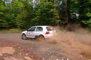 John Gusmano / Josh Remmetter VW GTI on SS3, Norway Home.