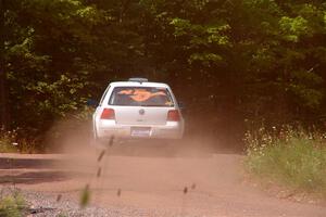 John Gusmano / Josh Remmetter VW GTI on SS3, Norway Home.