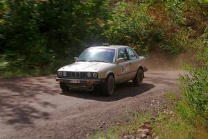 Mohammad Salehi / Alex Ferencz BMW 325is on SS3, Norway Home.