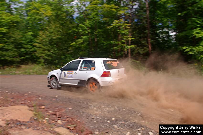 John Gusmano / Josh Remmetter VW GTI on SS3, Norway Home.