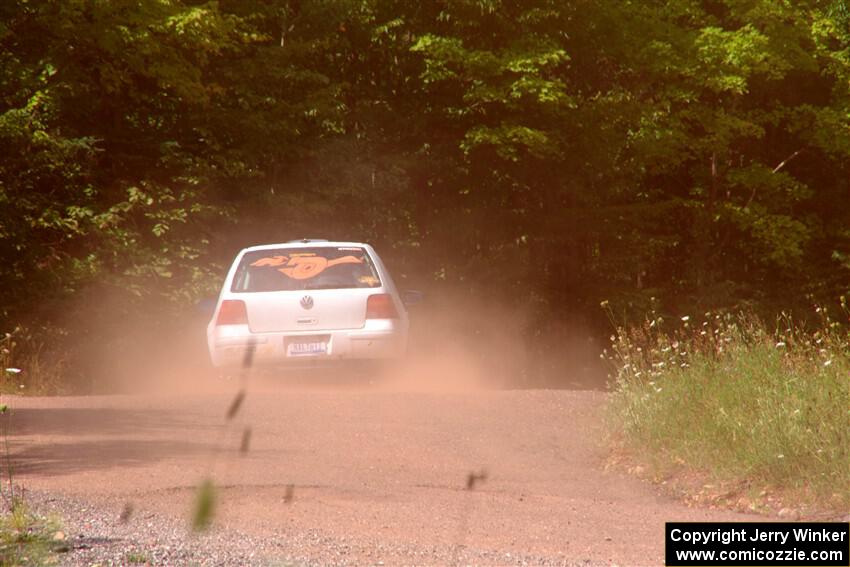John Gusmano / Josh Remmetter VW GTI on SS3, Norway Home.