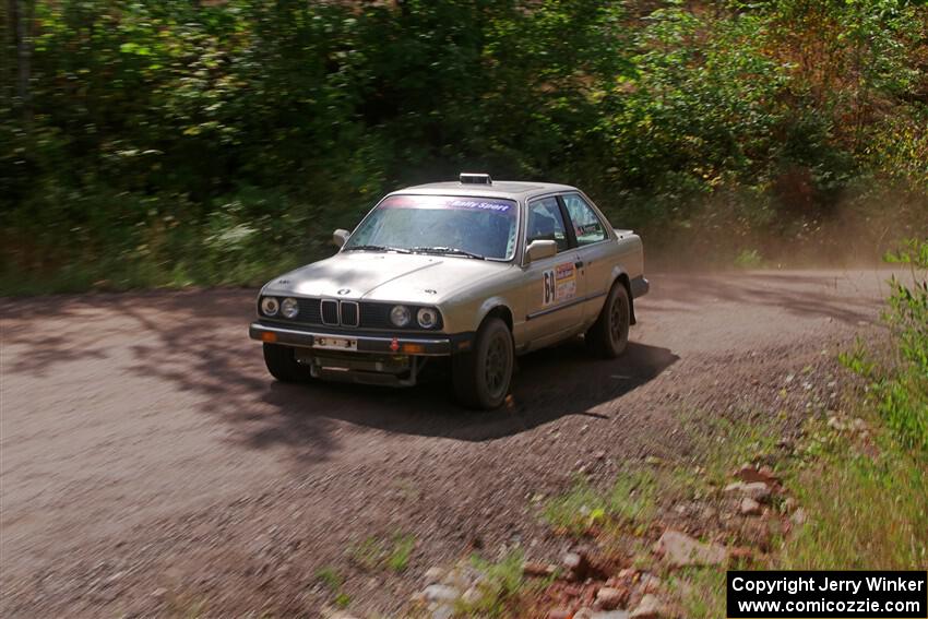 Mohammad Salehi / Alex Ferencz BMW 325is on SS3, Norway Home.