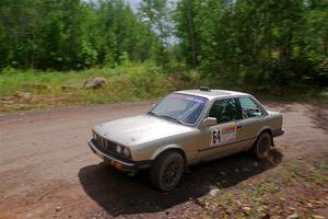 Mohammad Salehi / Alex Ferencz BMW 325is on SS3, Norway Home.
