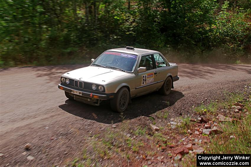 Mohammad Salehi / Alex Ferencz BMW 325is on SS3, Norway Home.