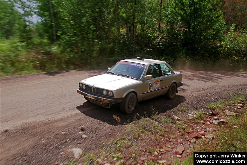 Mohammad Salehi / Alex Ferencz BMW 325is on SS3, Norway Home.