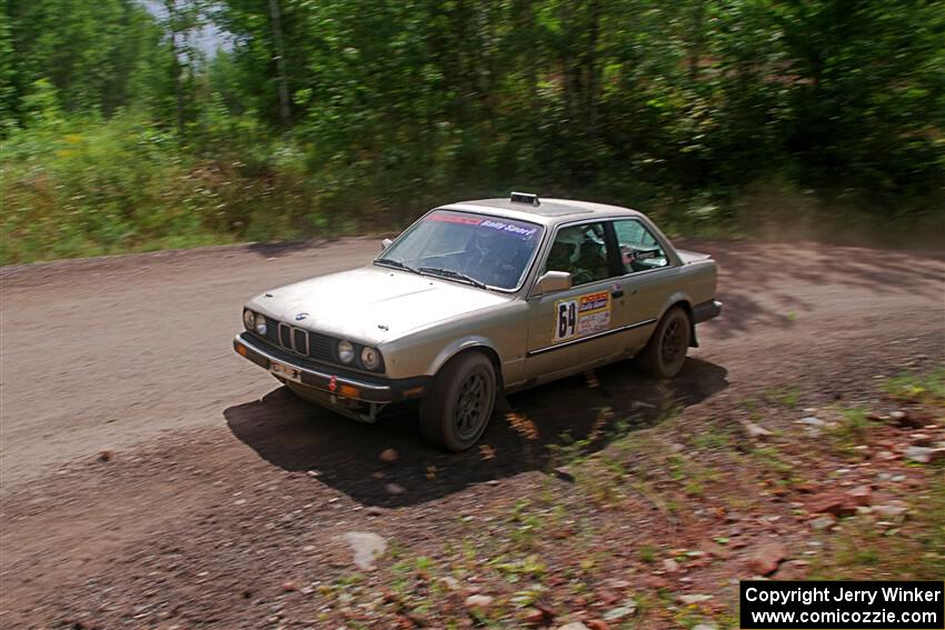 Mohammad Salehi / Alex Ferencz BMW 325is on SS3, Norway Home.