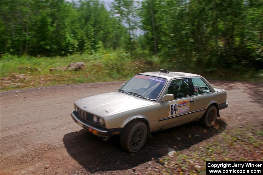 Mohammad Salehi / Alex Ferencz BMW 325is on SS3, Norway Home.