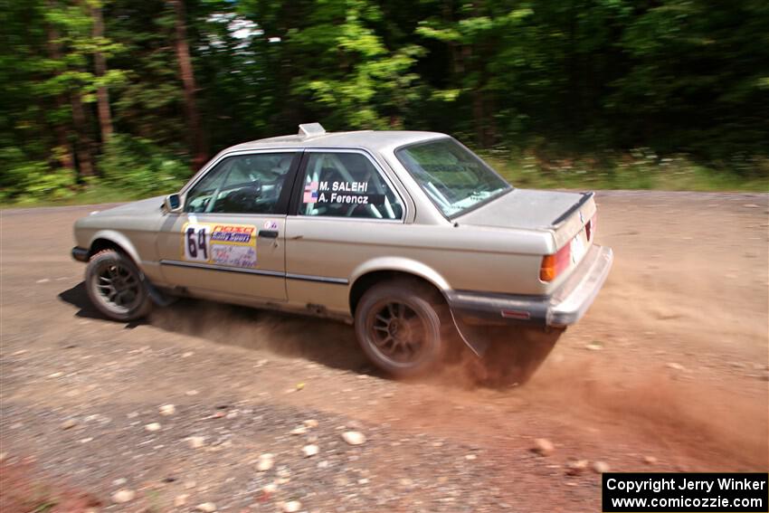 Mohammad Salehi / Alex Ferencz BMW 325is on SS3, Norway Home.