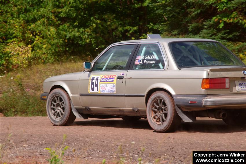 Mohammad Salehi / Alex Ferencz BMW 325is on SS3, Norway Home.