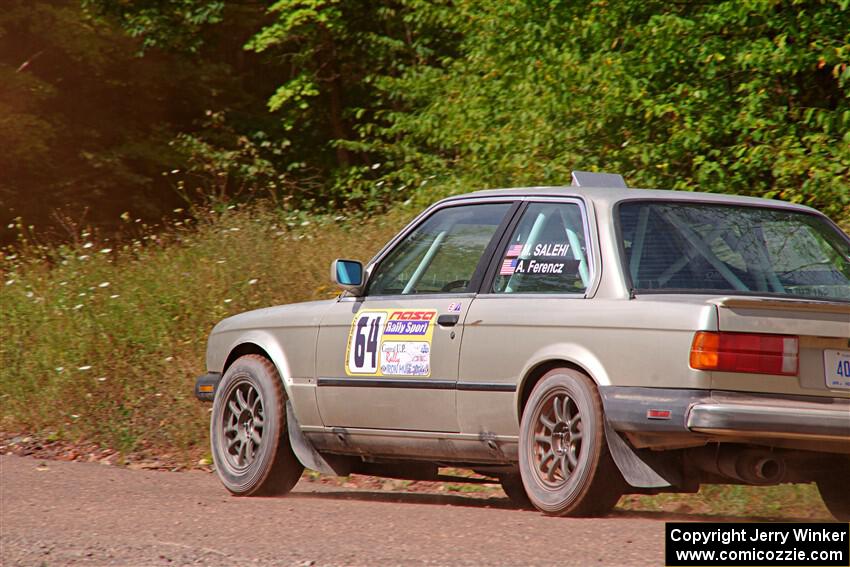 Mohammad Salehi / Alex Ferencz BMW 325is on SS3, Norway Home.