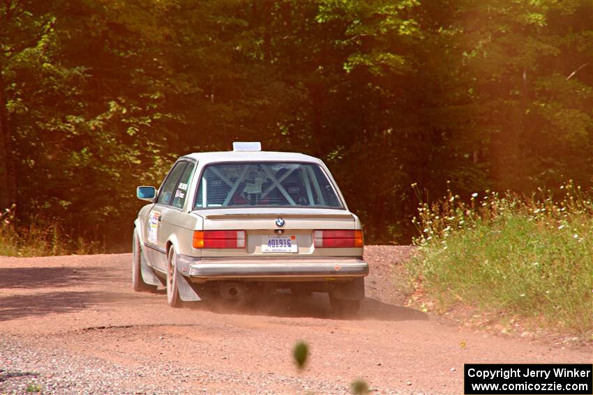 Mohammad Salehi / Alex Ferencz BMW 325is on SS3, Norway Home.