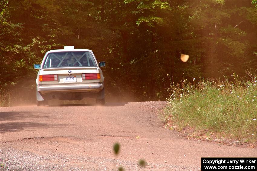 Mohammad Salehi / Alex Ferencz BMW 325is on SS3, Norway Home.