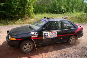 Joe Boburka / Elizabeth Unglenieks-Ploeg Ford Escort on SS3, Norway Home.