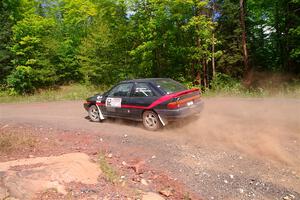 Joe Boburka / Elizabeth Unglenieks-Ploeg Ford Escort on SS3, Norway Home.