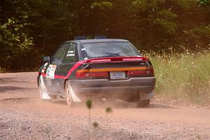 Joe Boburka / Elizabeth Unglenieks-Ploeg Ford Escort on SS3, Norway Home.