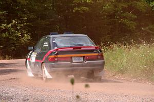 Joe Boburka / Elizabeth Unglenieks-Ploeg Ford Escort on SS3, Norway Home.