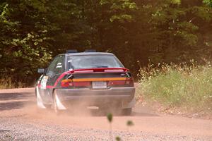 Joe Boburka / Elizabeth Unglenieks-Ploeg Ford Escort on SS3, Norway Home.