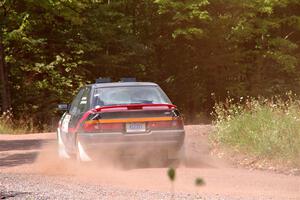 Joe Boburka / Elizabeth Unglenieks-Ploeg Ford Escort on SS3, Norway Home.