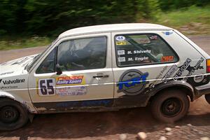 Heath Shively / Morgan Engle VW Golf on SS3, Norway Home.