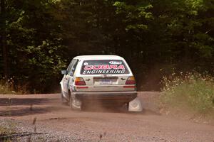 Heath Shively / Morgan Engle VW Golf on SS3, Norway Home.