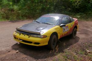 Eli Goethel / Kyle West Mitsubishi Eclipse on SS3, Norway Home.