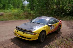 Eli Goethel / Kyle West Mitsubishi Eclipse on SS3, Norway Home.
