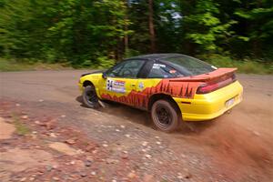 Eli Goethel / Kyle West Mitsubishi Eclipse on SS3, Norway Home.