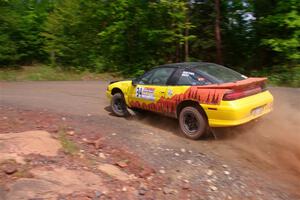 Eli Goethel / Kyle West Mitsubishi Eclipse on SS3, Norway Home.
