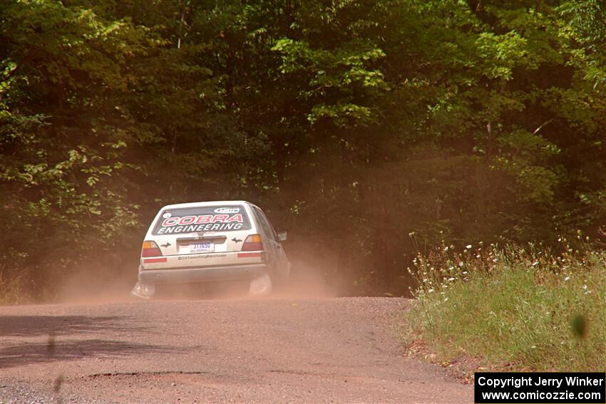 Heath Shively / Morgan Engle VW Golf on SS3, Norway Home.