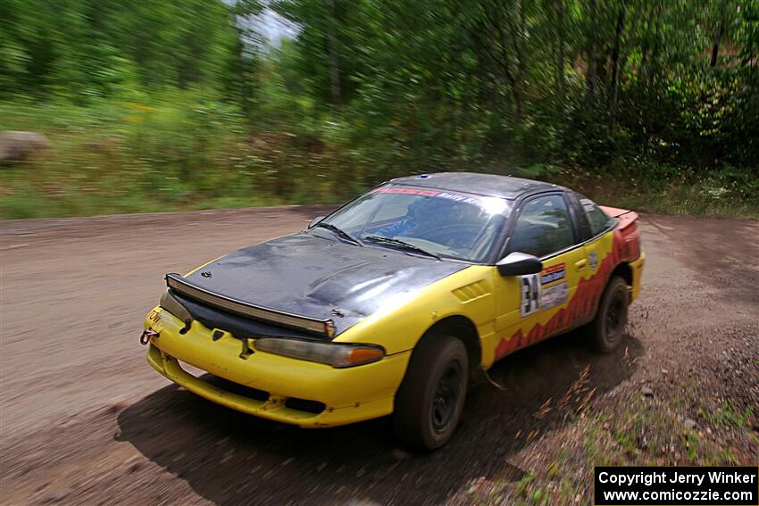 Eli Goethel / Kyle West Mitsubishi Eclipse on SS3, Norway Home.