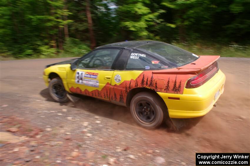 Eli Goethel / Kyle West Mitsubishi Eclipse on SS3, Norway Home.