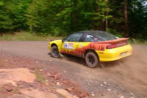 Eli Goethel / Kyle West Mitsubishi Eclipse on SS3, Norway Home.