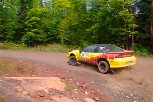 Eli Goethel / Kyle West Mitsubishi Eclipse on SS3, Norway Home.