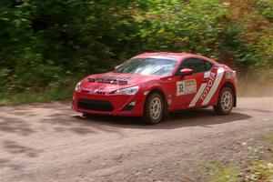 Eric Anderson / Taylor Haelterman Toyota FR-S on SS3, Norway Home.