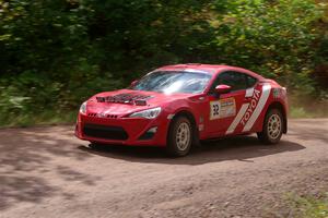 Eric Anderson / Taylor Haelterman Toyota FR-S on SS3, Norway Home.
