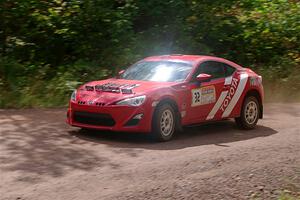Eric Anderson / Taylor Haelterman Toyota FR-S on SS3, Norway Home.