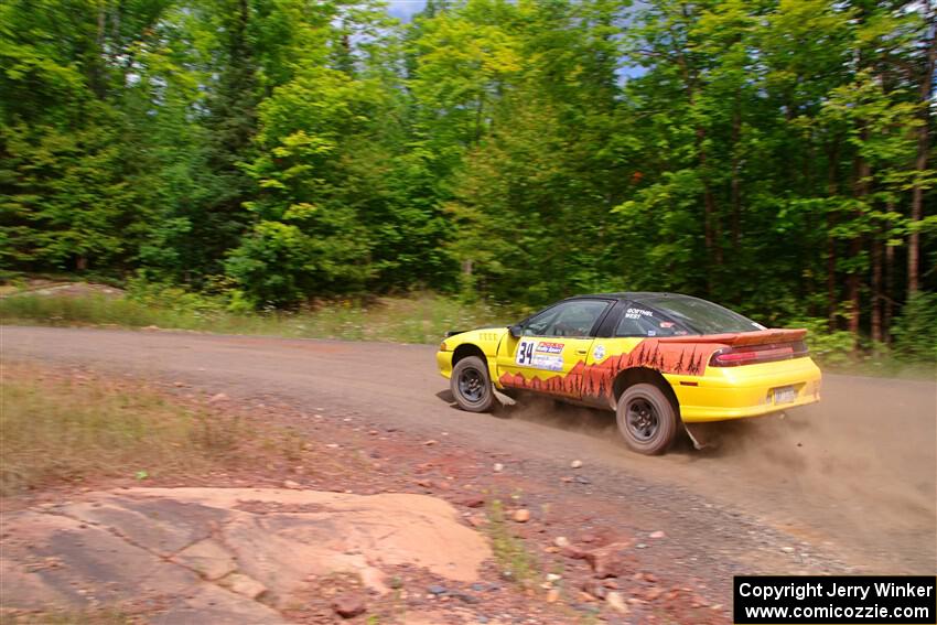 Eli Goethel / Kyle West Mitsubishi Eclipse on SS3, Norway Home.
