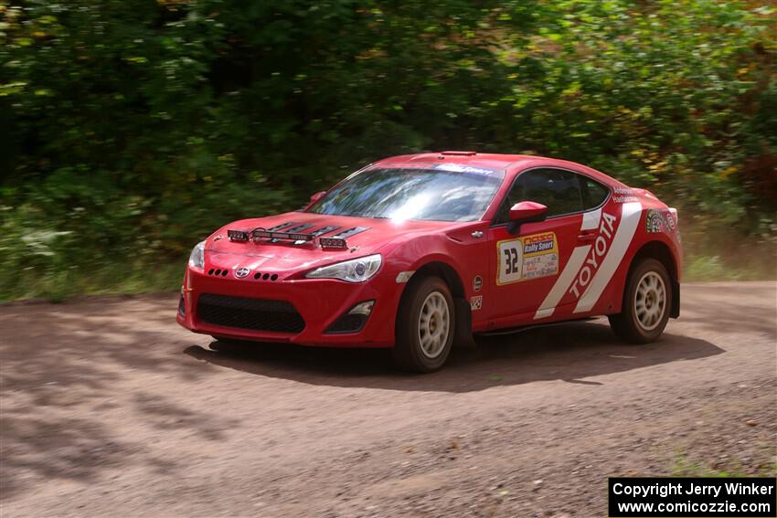 Eric Anderson / Taylor Haelterman Toyota FR-S on SS3, Norway Home.