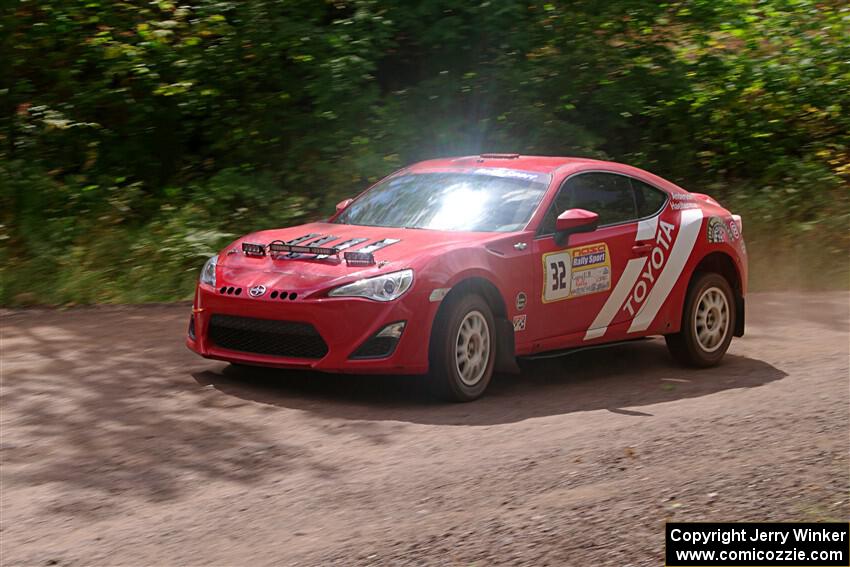 Eric Anderson / Taylor Haelterman Toyota FR-S on SS3, Norway Home.