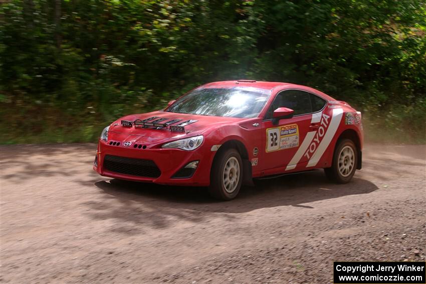 Eric Anderson / Taylor Haelterman Toyota FR-S on SS3, Norway Home.