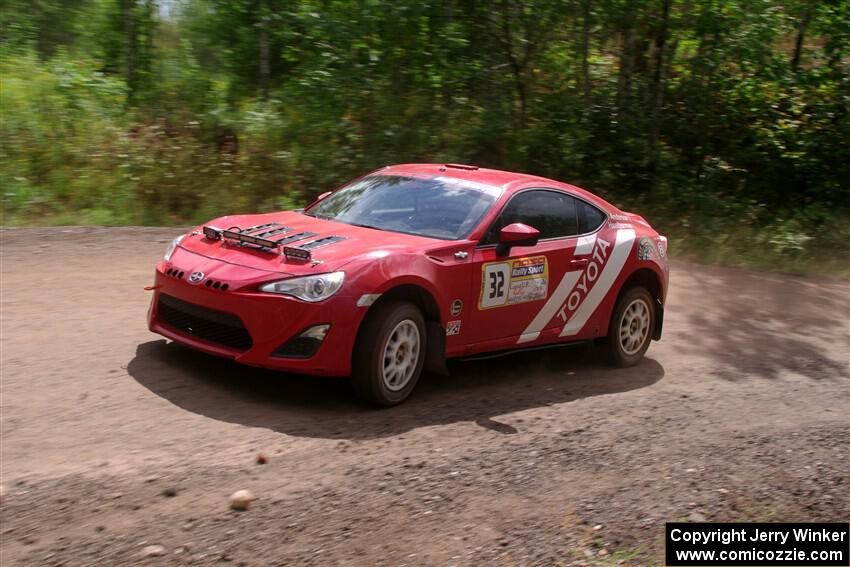 Eric Anderson / Taylor Haelterman Toyota FR-S on SS3, Norway Home.