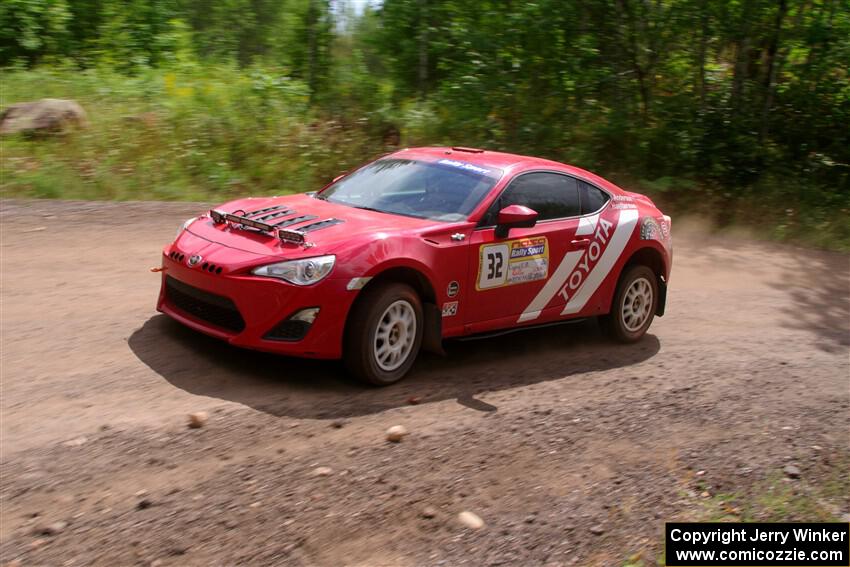 Eric Anderson / Taylor Haelterman Toyota FR-S on SS3, Norway Home.