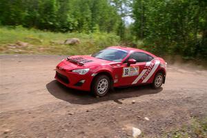 Eric Anderson / Taylor Haelterman Toyota FR-S on SS3, Norway Home.
