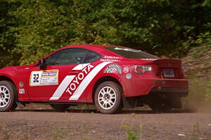 Eric Anderson / Taylor Haelterman Toyota FR-S on SS3, Norway Home.